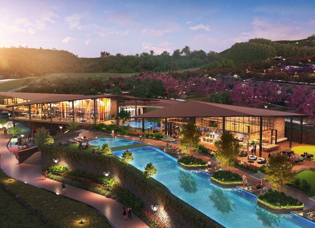 Landscaped natural surroundings at Aero-Estate Khopoli